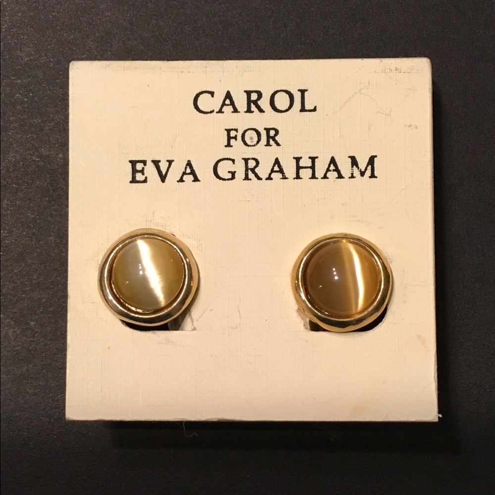 Carol for Eva Graham CLIP -ON Earrings